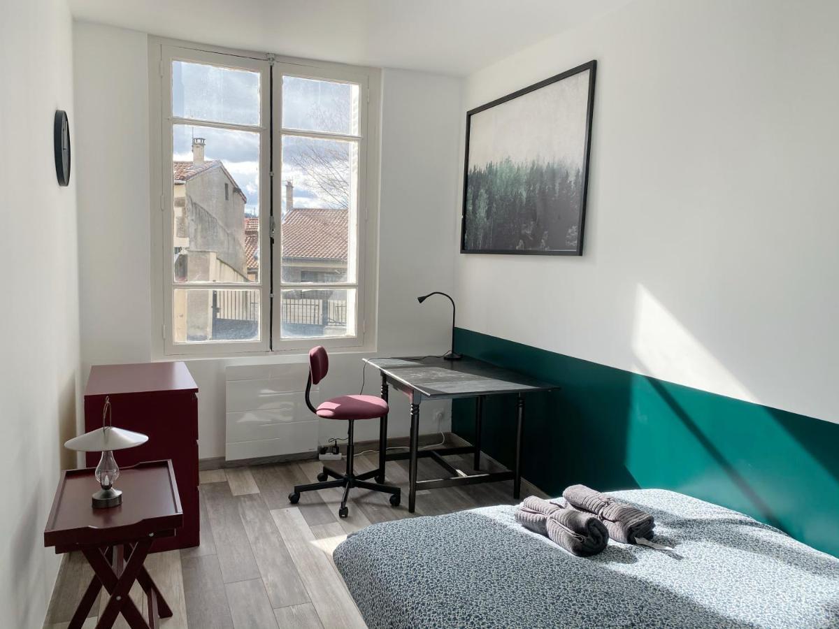 021 Chic & Cosy Grand Appart 84M2 Hypercentre Wifi Smart Tv Netflix Saint-Etienne  Bagian luar foto